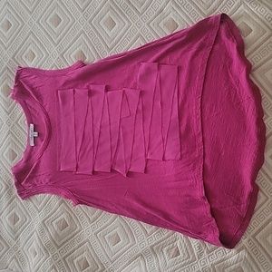 Naked Zebra pink top, Size S.